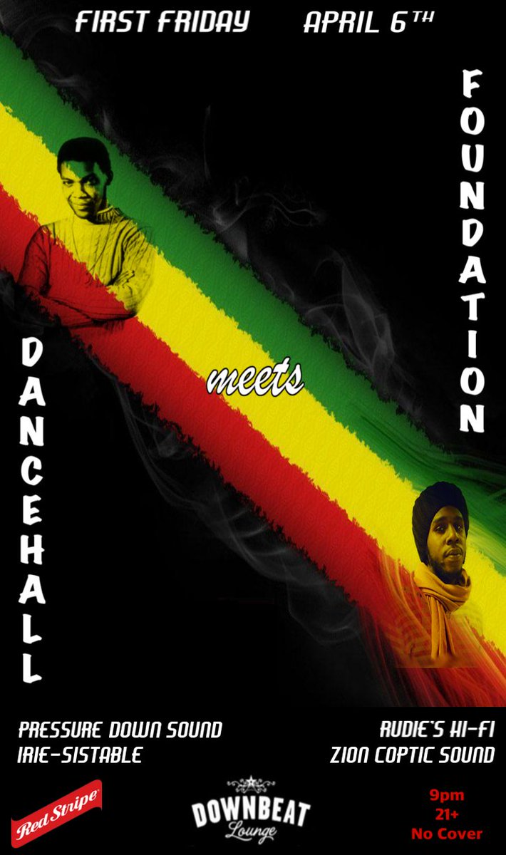 RudieHiFi's tweet photo. 1st Fridays @downbeathawaii is the big party- Foundation Meets Dancehall w/ Irie-Sistable, Pressure Down Sound, Zion Coptic Sound and Rudie's Hi-Fi.
Love your Reggae Music Honolulu people! 9pm No Cover. https://t.co/ZfN1A6rH9m