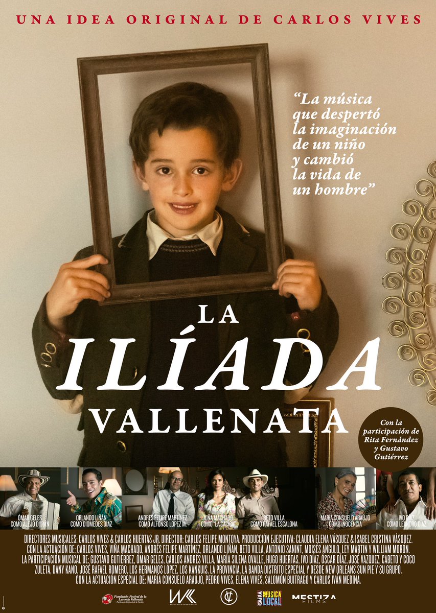 Este 27 de abril en #Valledupar no te pierdas la historia de la música que despertó la imaginación de un niño y cambió la vida de un hombre: La Ilíada Vallenata. El imaginario de un pueblo, orgullo de todo un país. Lugar: Parque de la Leyenda Vallenata. #VivesElFestival