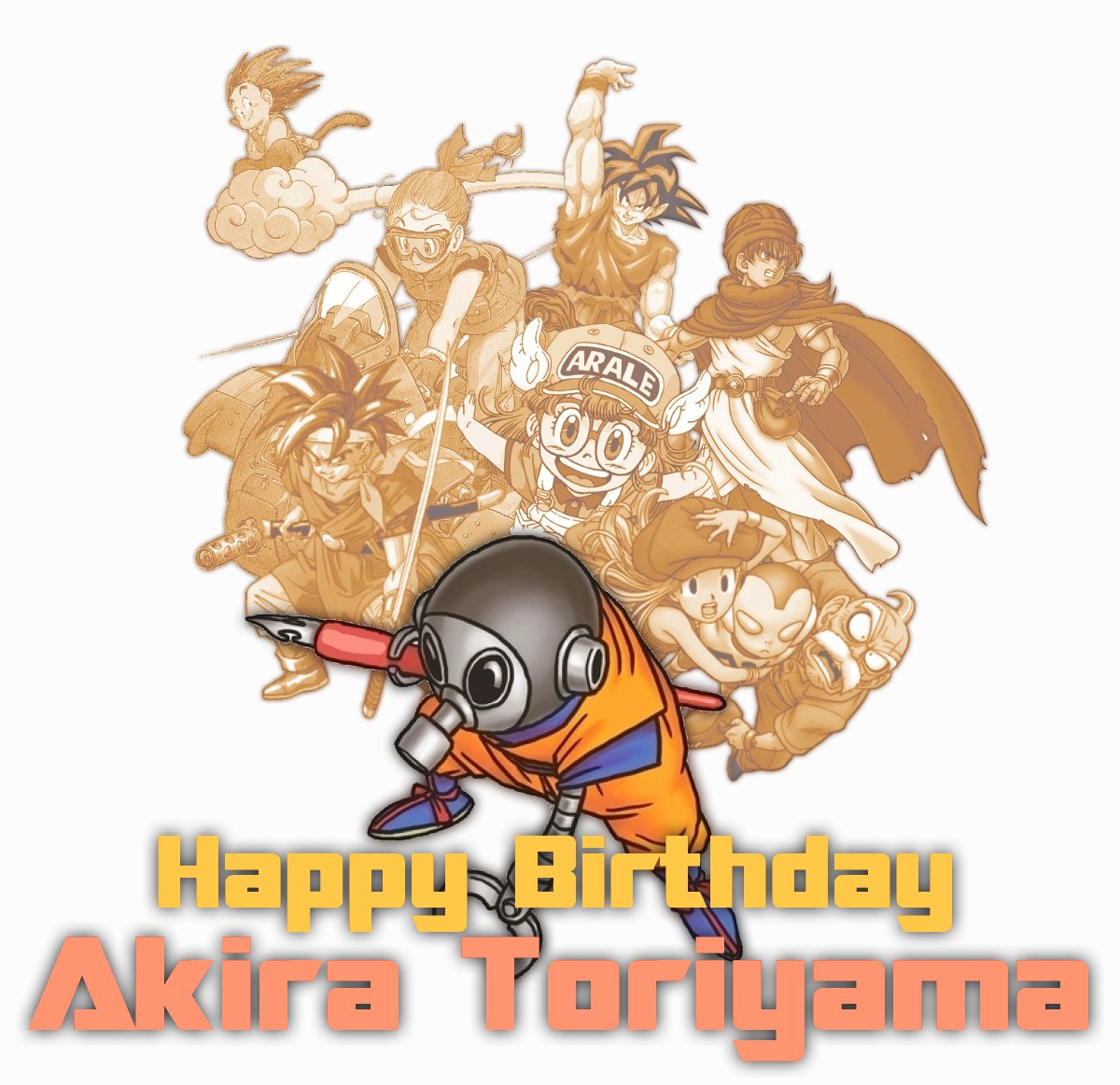 Toonami Squad wishes Akira Toriyama a Happy Birthday!  Kamehameha! 