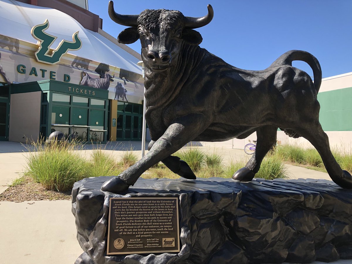 MsRosz's tweet photo. Impromptu self guided tour of @USouthFlorida today! A beautiful day with beautiful alum! #ForeverACeltic 🍀 https://t.co/LhfGBncvbp