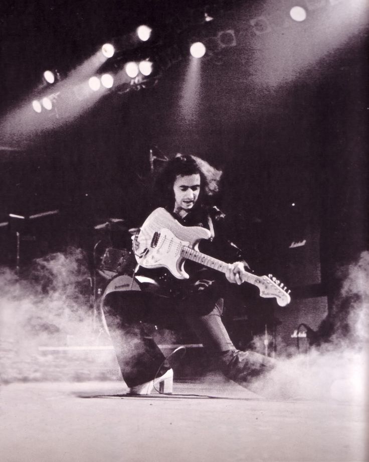 Happy 73rd birthday Ritchie Blackmore!  