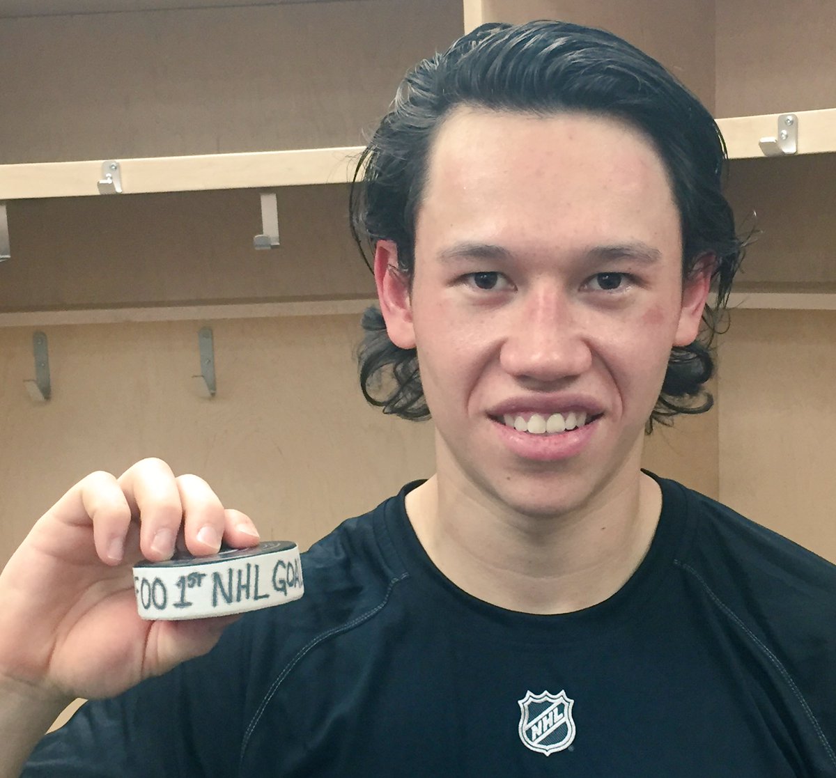 Congrats to <a href="/spencerfoo/">Spen</a> on netting his first <a href="/NHL/">NHL</a> goal this evening!