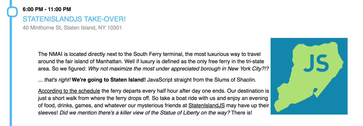 description of stenislandjs take-over!