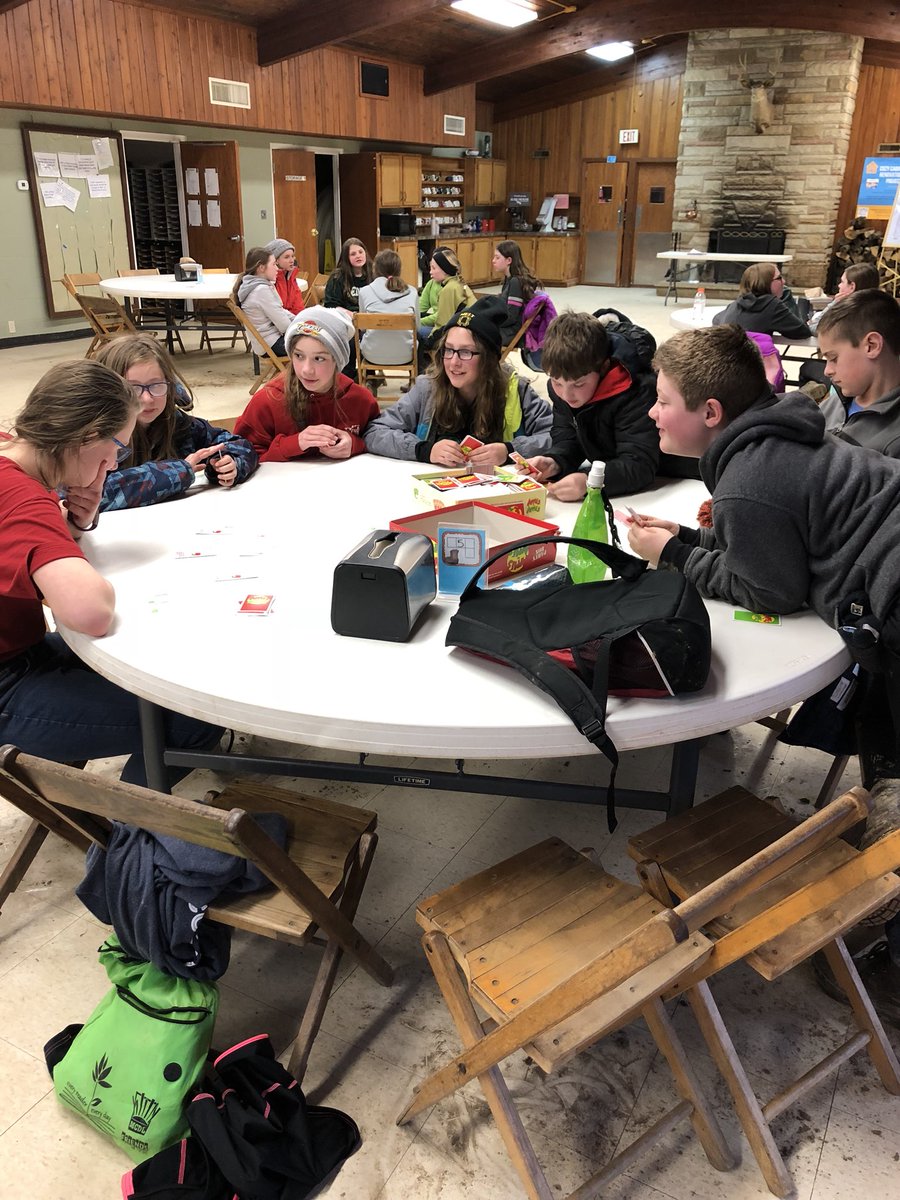 SFXgonzalez's tweet photo. Camp Day 2! The 6th graders enjoy being able to play board games like Apples to Apples during “option time”. https://t.co/MbdnNcaJfZ