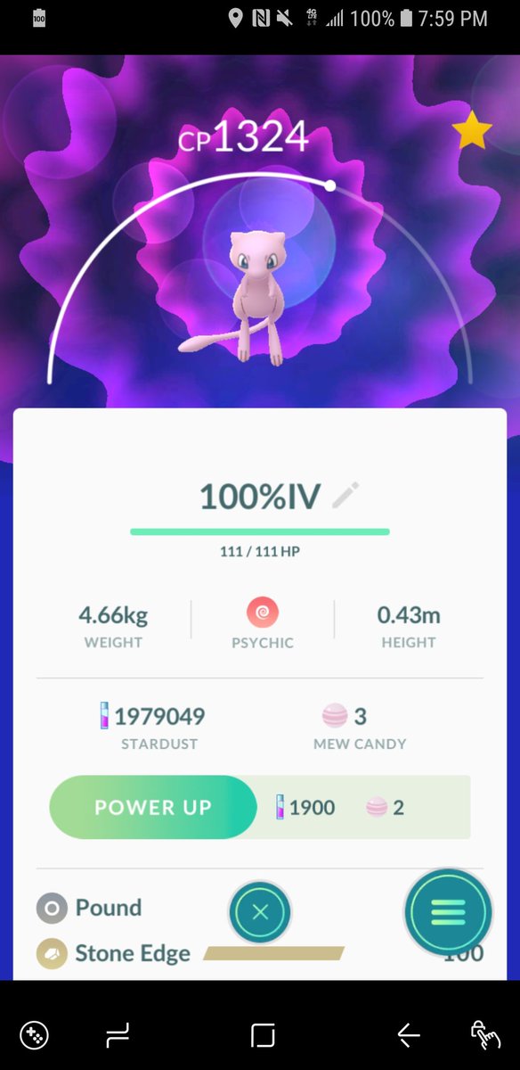shauns1288's tweet photo. It's So beautiful I cant stop looking at it! 😢😢😢❤❤📸💯

#PokemonGo #Limit3dArmy #Mew #PerfectMew #Omg #Hyped https://t.co/eGyrJrFj1a