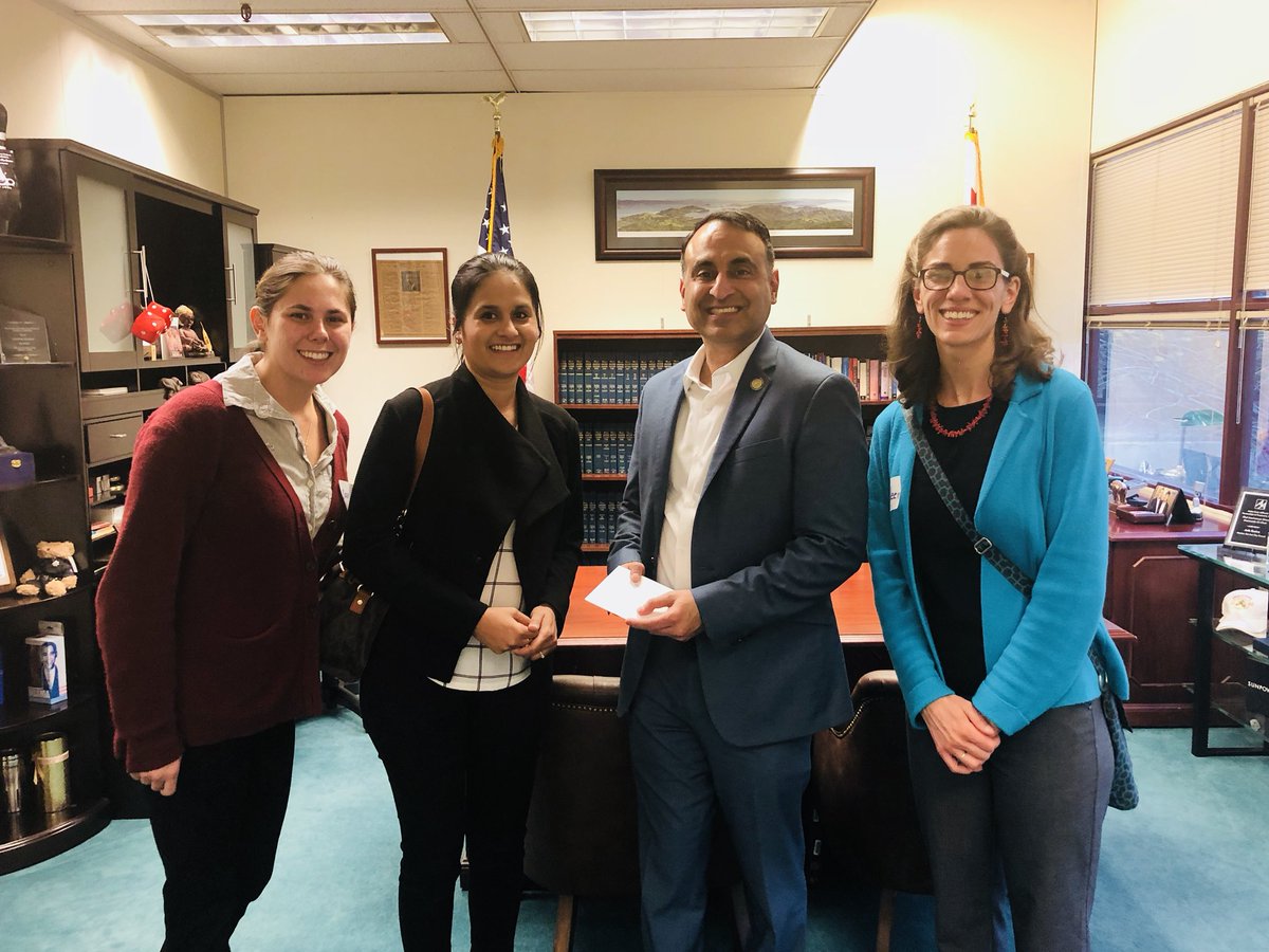DrHiralKhatri's tweet photo. And I am glad that my idea of presenting this OTAC card to Assemblymember during open house event that mentioned our request to support bills #AB2221 &amp; #AB2386 was successful.😊Hon Mr. Kalra accepted it. @OTACnews #OTAdvocates #goToOT #aota @AOTAInc @SabrenaMcCarley @hjkitchingot https://t.co/8ipcvJsOUa