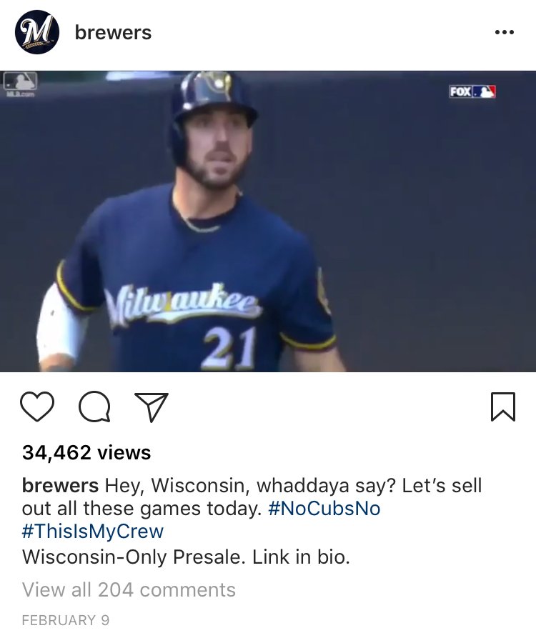 Cubs tweet picture