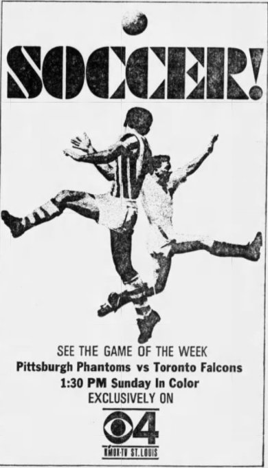 TheCup.us on X: Not @USOpenCup related, but #Pittsburgh soccer fans will  appreciate these advertisements from 1967 for the Pittsburgh Phantoms, a  one-year wonder professional team that played their home games in the @