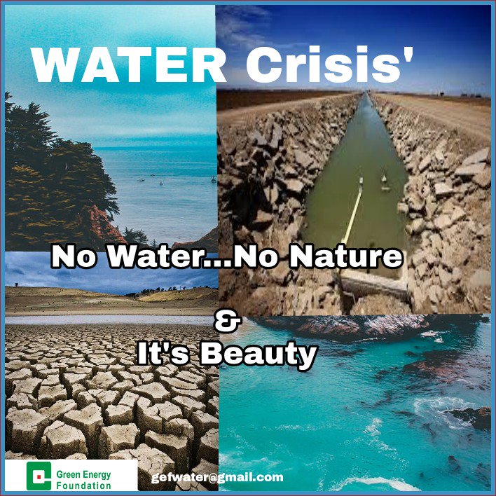 SharmilaOswal's tweet photo. War begins with no Water... #waterscarcity #smartcity #NewIndia #SaveWater #savewell #rechargewater #rainwaterharvesting https://t.co/MwOaaH0eY9