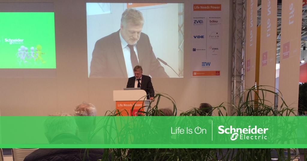 Auf der <a href="/Hannover_Messe/">HANNOVER MESSE</a> 2018 hält Dr. Thomas Weber, Leiter für Netzplanung bei Schneider Electric am 27.04. um 10:30 Uhr einen Vortrag zum Thema "IT-Sicherheit aus Netzplanungssicht." Seien Sie dabei! @ZVEIorg #LifeNeedsPower #HM18 #LifeIsOn spr.ly/6016DX7yM