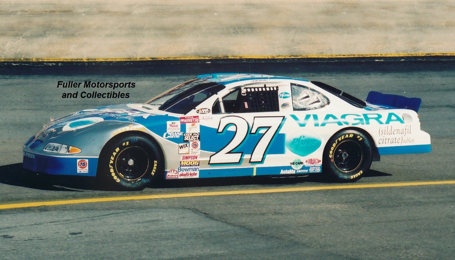 Happy Birthday, Mike Bliss!  Mike Bliss in Jack Birmingham\s Viagra Pontiac in 2000. 