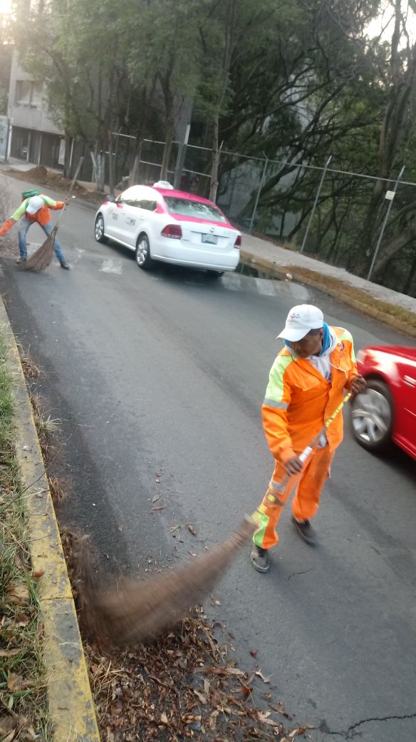 dgsudao's tweet photo. barrido manual 
Calzada de las carretas colonia Colinas del sur @MaAntonietaHT @jesuslandero @leonel_luna https://t.co/g5ptQQGACY
