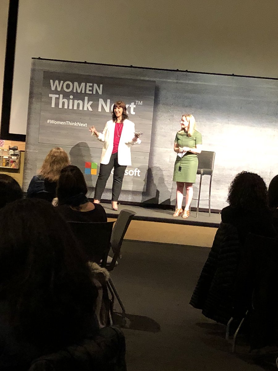 wa_allison's tweet photo. What’s 1 action that you can take for 1 woman? Love this! #WomenThinkNext #MicrosoftWomen #Microsoft https://t.co/EWiWevUn9i