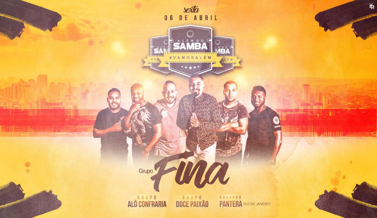 grupofina1's tweet photo. Todas as sextas tem o nosso Pagode, no @alemdosamba - Bairro Nonoai (Atrás da Spaan). A partir das 23:00 esperamos vocês com uma bela Roda de Samba, muita gente do bem, Cerveja gelada e diversos convidados. 
#vamosalem
#reascender
#lancedepaixao 
#portoalegreéomeulugar https://t.co/y4VYjqYoyZ