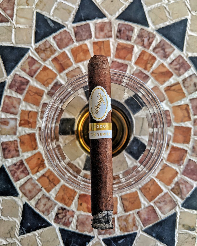 tobaccotinEP's tweet photo. This is the type of cigar you bring to impress.The #Davidoff702 was born of a hybrid of 3 Cuban seeds grown in Ecuador.The spicy wrapper and creamy fillers make for an intense yet smooth flavor.#HaveBoth #Davidoff #SOTL #BOTL #Cigars #CigarLife #ElPaso #ShopLocal #TobaccoTinEP https://t.co/iBsus15IDC
