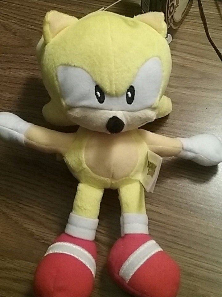tomy super sonic plush