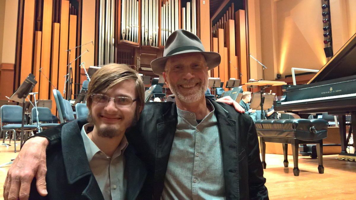 @seattlesymphony I know this is late, but I was so amazed at the World Premiere of #BecomeDesert on March 29th. I came to meet my idol #JohnLutherAdams, and left knowing I just heard one of the world's best music ensembles!