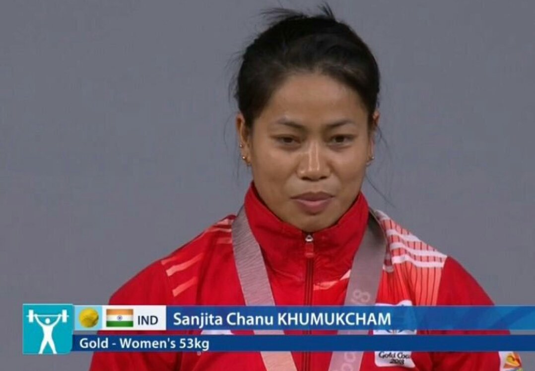ZestCoep's tweet photo. Two consecutive Gold 🏅🏅 at the Commonwealth Games. Well done #SanjitaChanu . What a moment.
#GC2018
#GC2018Weightlifting
#COEPZEST
#ZEST19 https://t.co/xoMJCtV1H6