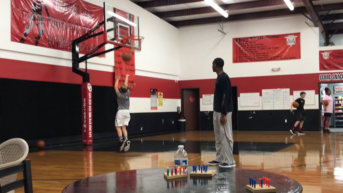 CRandee's tweet photo. "If you do the work you get rewarded. There are no shortcuts in life." -M.Jordan   Another great practice with her coaches at Score!  ❤️🏀❤️ https://t.co/IhDEfs9UJg