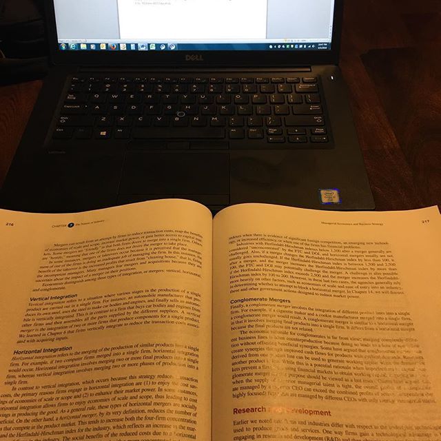 JasonRay43's tweet image. A little late night homework. Fun times! #MBA #lightattheendofthetunnel #maygrad ift.tt/2GAwtuQ