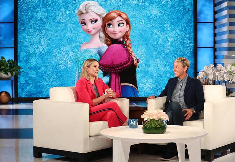 Take it from Kristen Bell herself about Frozen 2 “its very good!” #disney #movie #ellen #kristenbell #frozen #frozen2 #ellendegeneres
