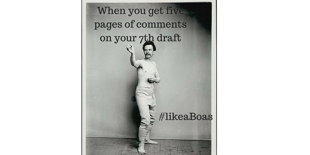 enviroanth's tweet photo. Got some good comments on a #thesis draft this week #anthropology #ethnography and feeling #likeaboas https://t.co/5Ui0N717EK