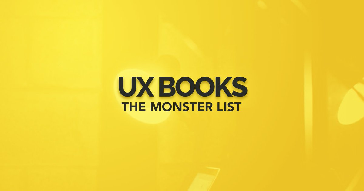 ThigaOz's tweet photo. The Monster List of UX Books and our top 5 UX Books 📖 🚀
https://t.co/Nzv0Na0aQ4
--
#UXBooks #UX #UserExperience #UXList #UXDesign #Library #SusanWeinschenk #DonNorman #SteveKrug #Sprint #DesignSprint #JakeKnapp #LeanUX #JoshSeiden @jnd1er @jboogie @jakek @InnoThiga https://t.co/7teKaKgnU6