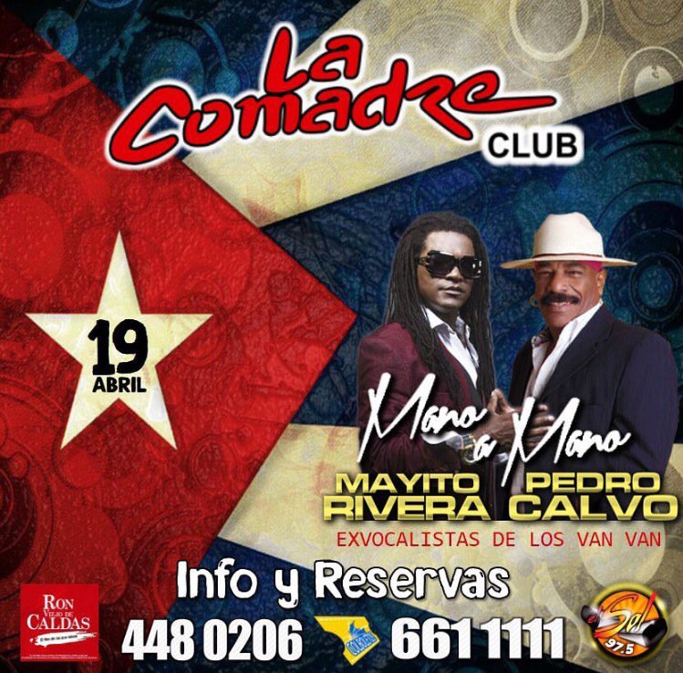 #Eventos Tremendo encuentro que no te puedes perder. Noche de mucha timba y salsa en un Mano a Mano que gozarás de principio a fin. Info y boletería: 4480206 - 6611111.