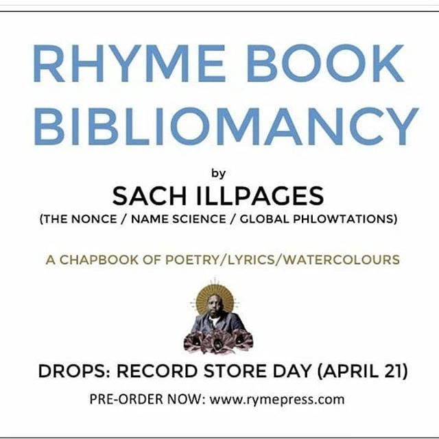 ProjectBlowed's tweet photo. https://t.co/QibwXpuuPp taking pre-orders now for @sachillpages new book!
#thenonce #namescience #gpac #rhymebookbibliomancy #ogCrew https://t.co/PG1Gqghrx3