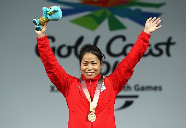 SirJadeja's tweet photo. Khumukcham Sanjita Chanu Wins 2nd Gold🥇 For India. Sets A New #CWG Record With Lift Of 84 kg In Snatch &amp; 108 kg In Clean &amp; Jerk, Total Of 192 kg In Women's 53 kg Category. Earlier She Had Also Won Gold In Glasgow,2014. Congrats!💪🙏🇮🇳 #SanjitaChanu #GC2018 #GC2018Weightlifting https://t.co/vNXgoJOkpr