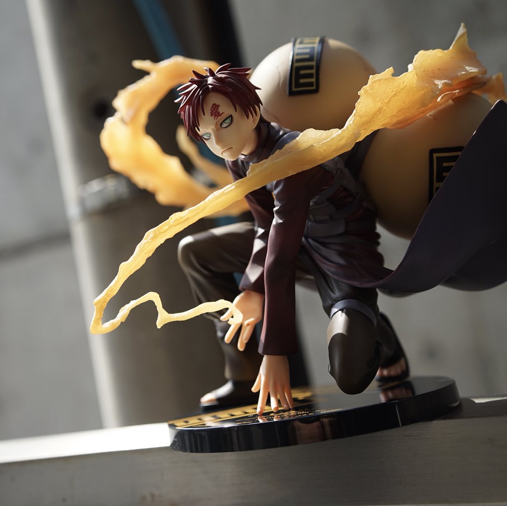 Megahouse G.E.M Series Naruto Gaara KAZEKAGE Figure - Official Collectible With Base Stand - View #4