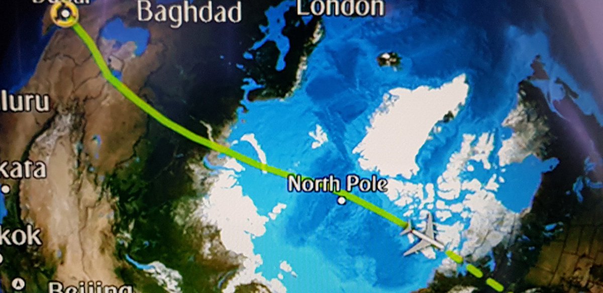 GhadaOclock's tweet photo. When I woke up yesterday, I had no idea I'd be at the North Pole a few hours later. #whyhello https://t.co/Bfy9tylk2l