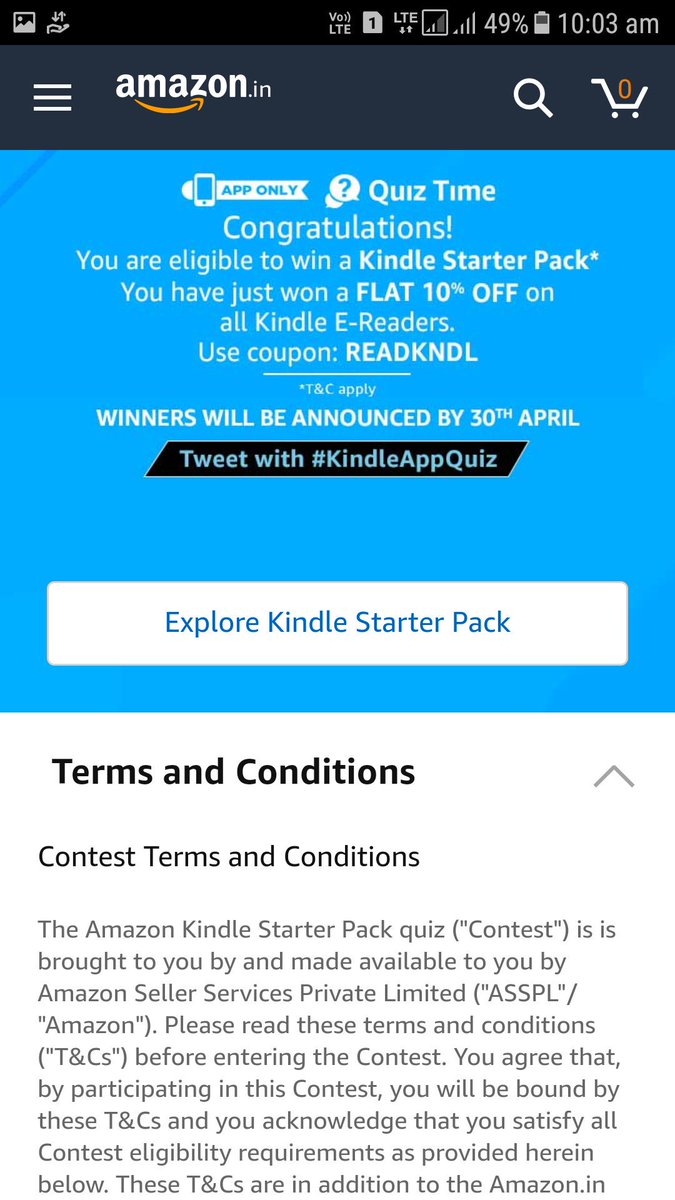 TOFAELA79663716's tweet image. #AmazonAppQuiz