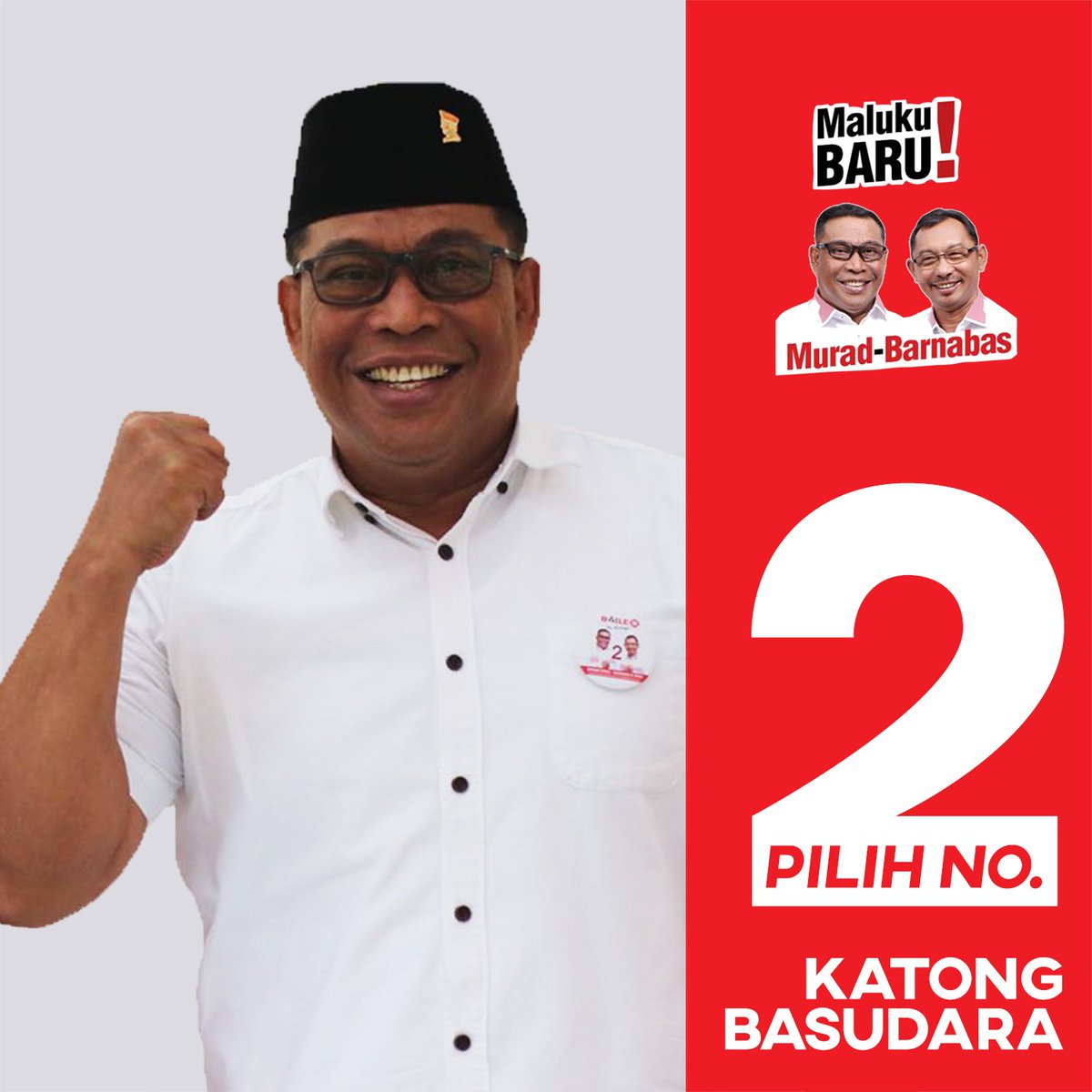 jenl23jen's tweet photo. #MuradAbasPilhanRakyat #BaileoItuMaluku 
#BaileoBersih

Sebaik apapun sistim pemerintahn, 90% pemerinthan bersih dan jujur ada di tangan pemimpinnya.

@siwalima @BeritaMaluku @betabursel @BerceLeiwakabe5 @MimbarRakyatOL @MalukuBaronda https://t.co/qzxA6ke2HZ