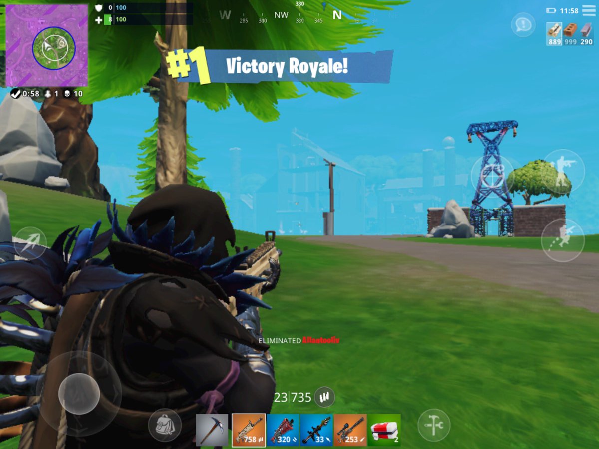 Faygo_iOS's tweet image. First game played with the raven and I win the solo with 10 kills