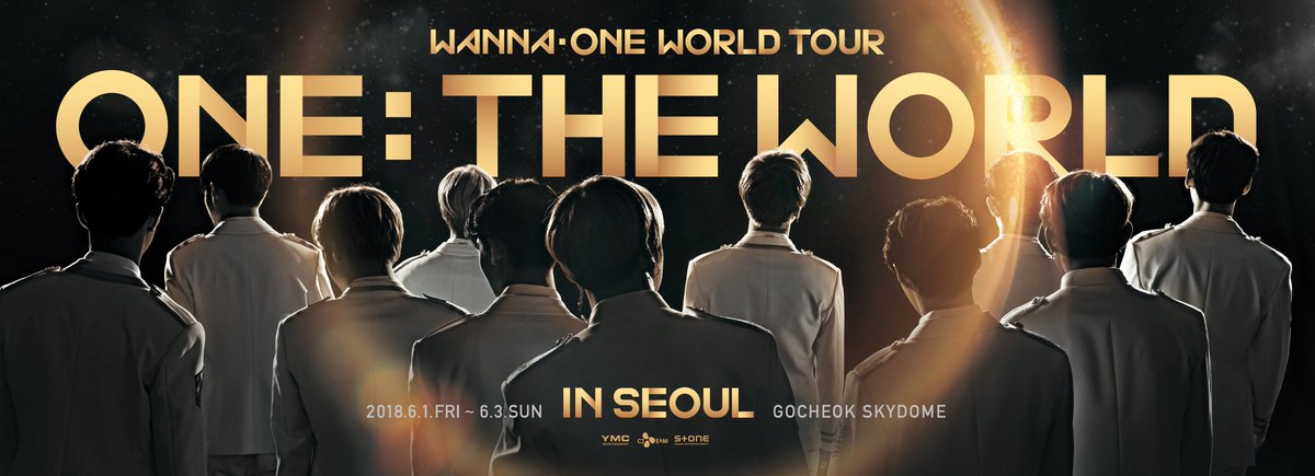 WannaOne_twt's tweet photo. [Wanna One World Tour <ONE : THE WORLD> in Seoul 티켓오픈 안내]
역대급 스케일, #워너원 월드 투어의 서막 #WannaOne World Tour <ONE : THE WORLD> in Seoul 2018.06.01. FRI - 2018.06.03. SUN 고척스카이돔
자세히보기▶https://t.co/IFmPZU9Mhr https://t.co/nYEap6eJ3O
