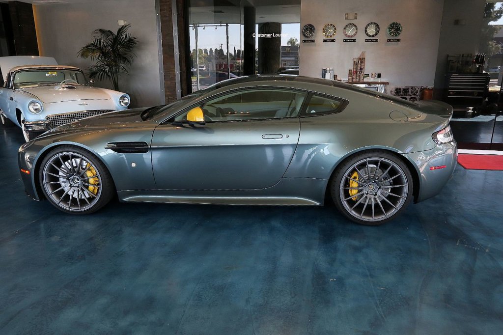 OCAutosource's tweet image. Look appropriately bad-ass in this 2015 Aston Martin V8 Vantage Coupe GT w/manual 6-speed. See it at OC Autosource in Orange County or check pics here ocautosource.com/detail-2015-as… #astonmartin #supercar