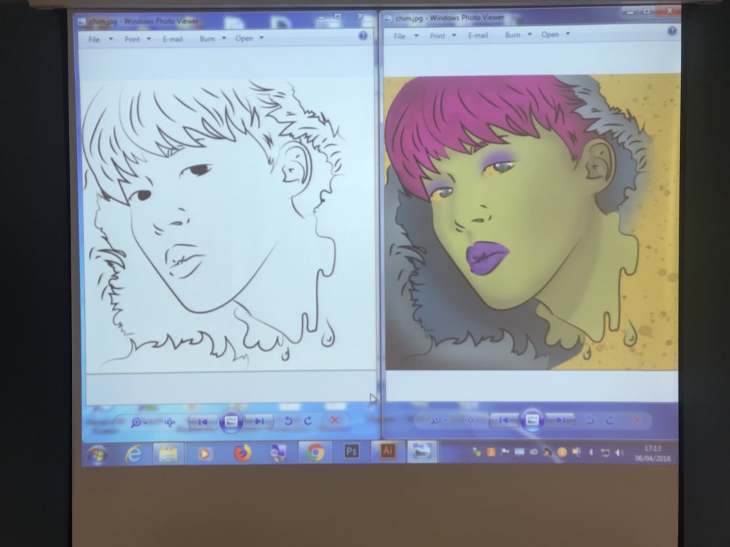 IMC_FTMK's tweet photo. Mini workshop vectorize muka untuk tenaga pengajar sebelum tibanya Karnival FTMK #unlimitedimagination #kelab_imc_ftmk #criticalminds #UnleashTheIdeas #MediaArtsAndDesign #InteractiveMediaClub https://t.co/amHr1UVMo1