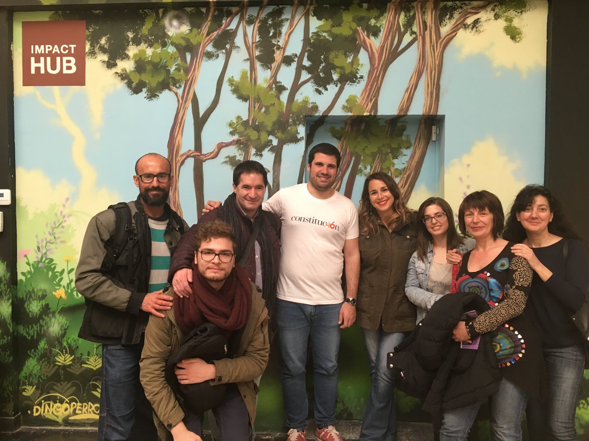 AreaEmpleoFSMLR's tweet photo. El equipo de la Lanzadera de #EmprendimientoSocial de #Fuenlabrada sigue avanzando en su reto. Estos días ha visitado las instalaciones de @impacthub , tomando buena nota de #BuenasIdeas y #BuenosProyectos. https://t.co/S7QxKT3sYy