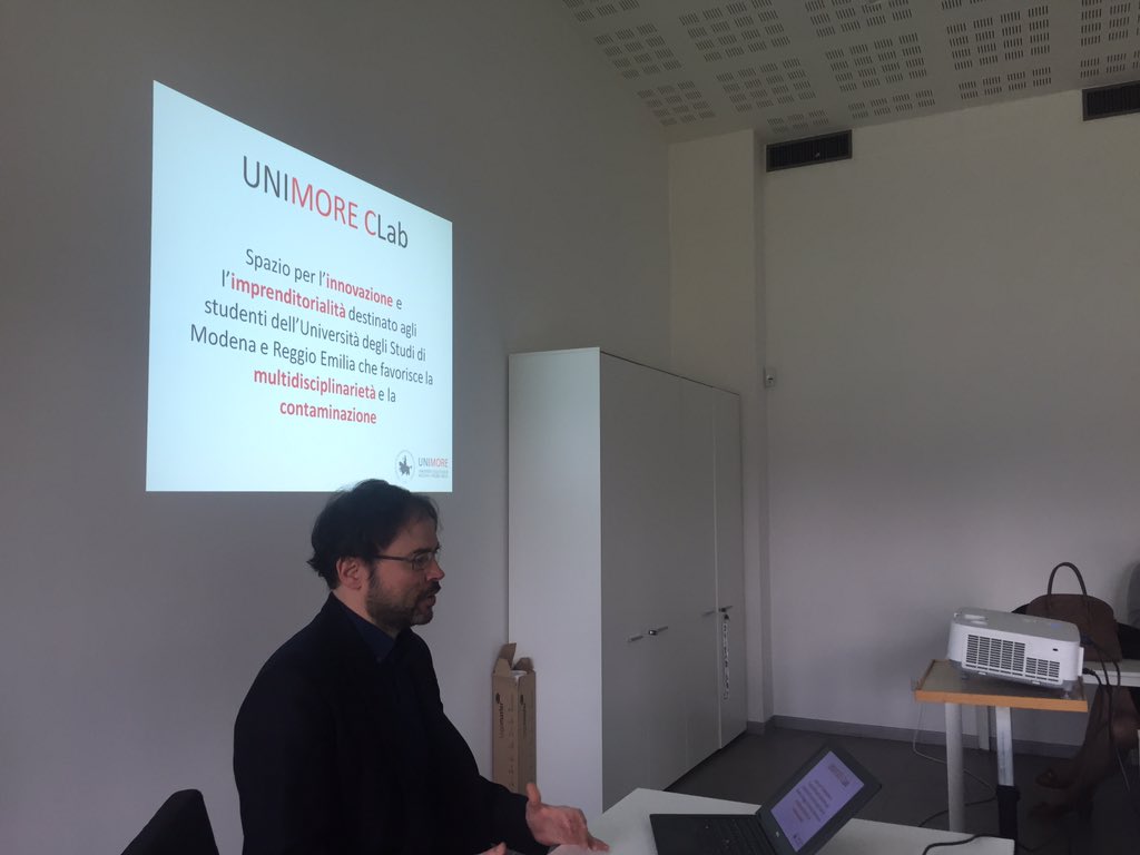 ledi's tweet photo. Questa mattina @Aster_ER al #TecnopoloModena presenta la #StartCupER a studenti e ricercatori @UNIMORE_univ. Appuntamento a #Modena il 17 Aprile con lo #scoutingtour https://t.co/Ti3ItspOGs https://t.co/qk5AWc0fCN