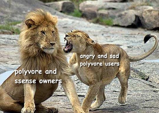 CTAPTPEK's tweet image. #BringBackPolyvore 
#boycottSSENSE