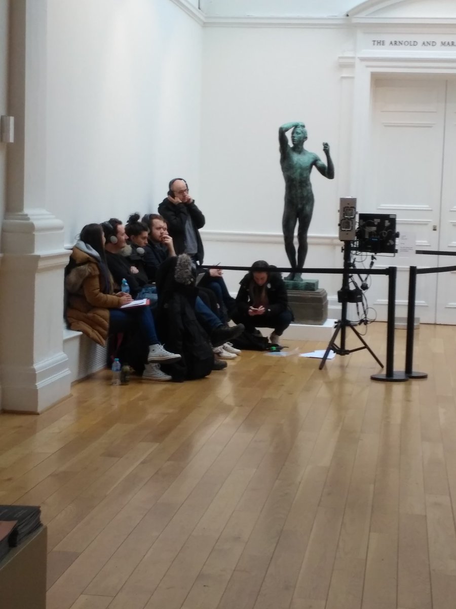 BigBookend's tweet photo. It's all happening @LeedsArtGallery today! There's even a film crew in, filming in the Ziff gallery #LAGLiveGuide https://t.co/VLHg62OHUa