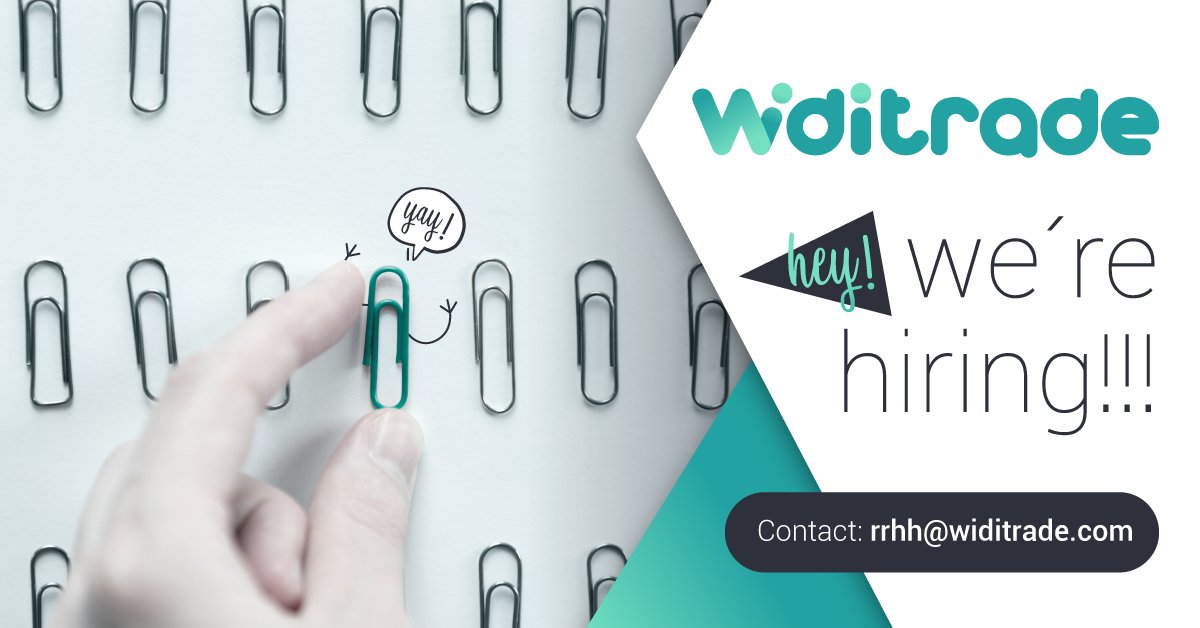 widitrade's tweet photo. We are hiring!
We need a Front End Developer!
Join the Club: Apply here https://t.co/7V9kbobzk8 #FrontEndev #FrontEnd #rrhh #talented #hardworker #enthusiastic #looking4ajob #ecommerce #ux #ui #lasrozas #widitrade https://t.co/n8Ac8UqyD6