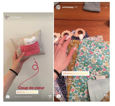 EveSomePR's tweet photo. Maman est une couturiste dans la story instagram de artvintageg #artvintageg #evesomepr #maman_est_une_couturiste #babies https://t.co/4u1iQjG0C8