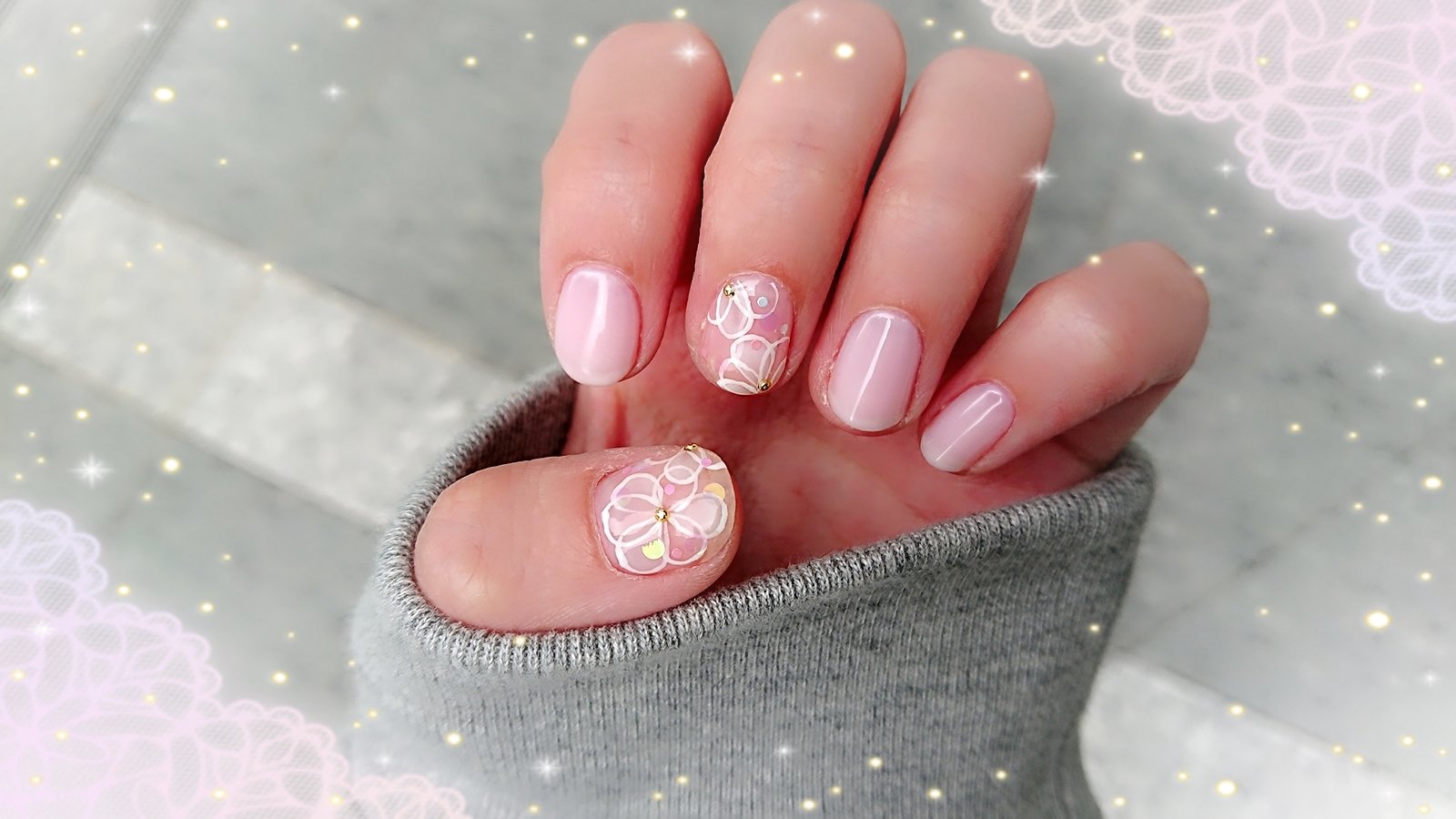 竹達 彩奈 久しぶりにジェルネイル お店にいきました 春らしくお花にしてもらったよ これで缶ジュース開けられるしお風呂でも爪がぺこぺこしない T Co K41ztvkkua Twitter