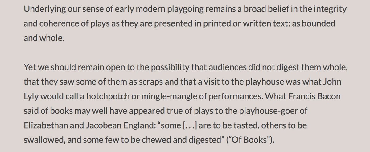 B4Shakes's tweet photo. New post explores ideas about audiences, play narrative, & dipping in & out of performance. Thanks to @Heather1576 @TraceLarkhall @17CentPlayer (among others) for comments & inspiration & to #shax2018 #scrapbookshakespeare: https://t.co/3X6ASFnERl. Love to hear further comments https://t.co/vDyt9d5bBM