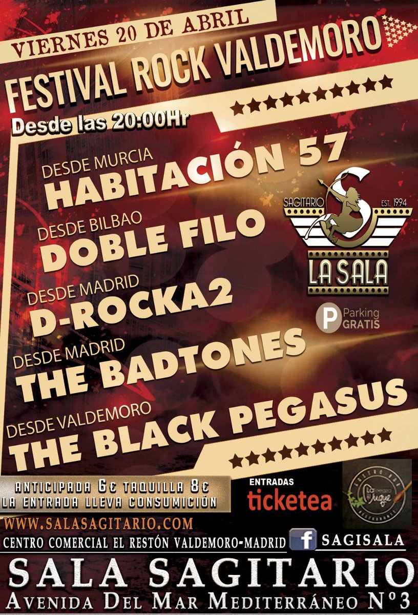 DRK2oficial's tweet photo. Aaaatencion atención entradas  la venta en mano y en ticketea! https://t.co/0okVCbSvCO