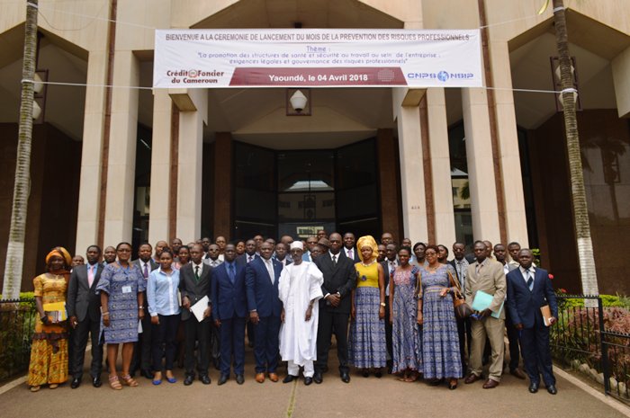 CnpsCameroun's tweet photo. #MoisDeLaPrévention2018 : C’est parti ! En prélude à la célébration de la 22ème Journée africaine de la prévention des risques professionnels (#JAPRP), le lancement des activités de la #CNPS s’est tenue le 04 avril 2018 à #Yaoundé. Détails: https://t.co/zkBGP5pHpC https://t.co/o2Kzm4WvKC