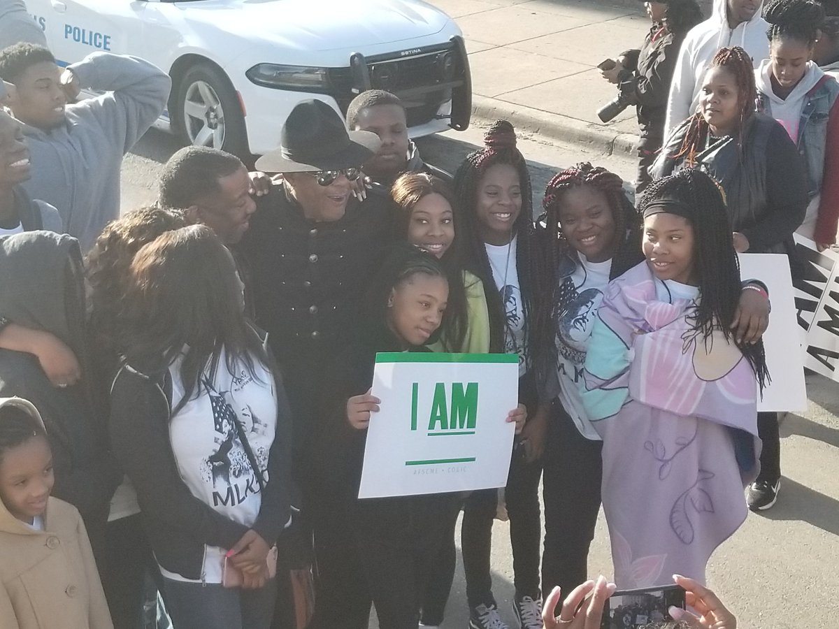 RealLarryDodson's tweet photo. #MLK50 #68IAm #68IAmAManMovie I had to get involved in this historic occasion. Special thanks to the Withers family for having me. https://t.co/oymCLA43v6