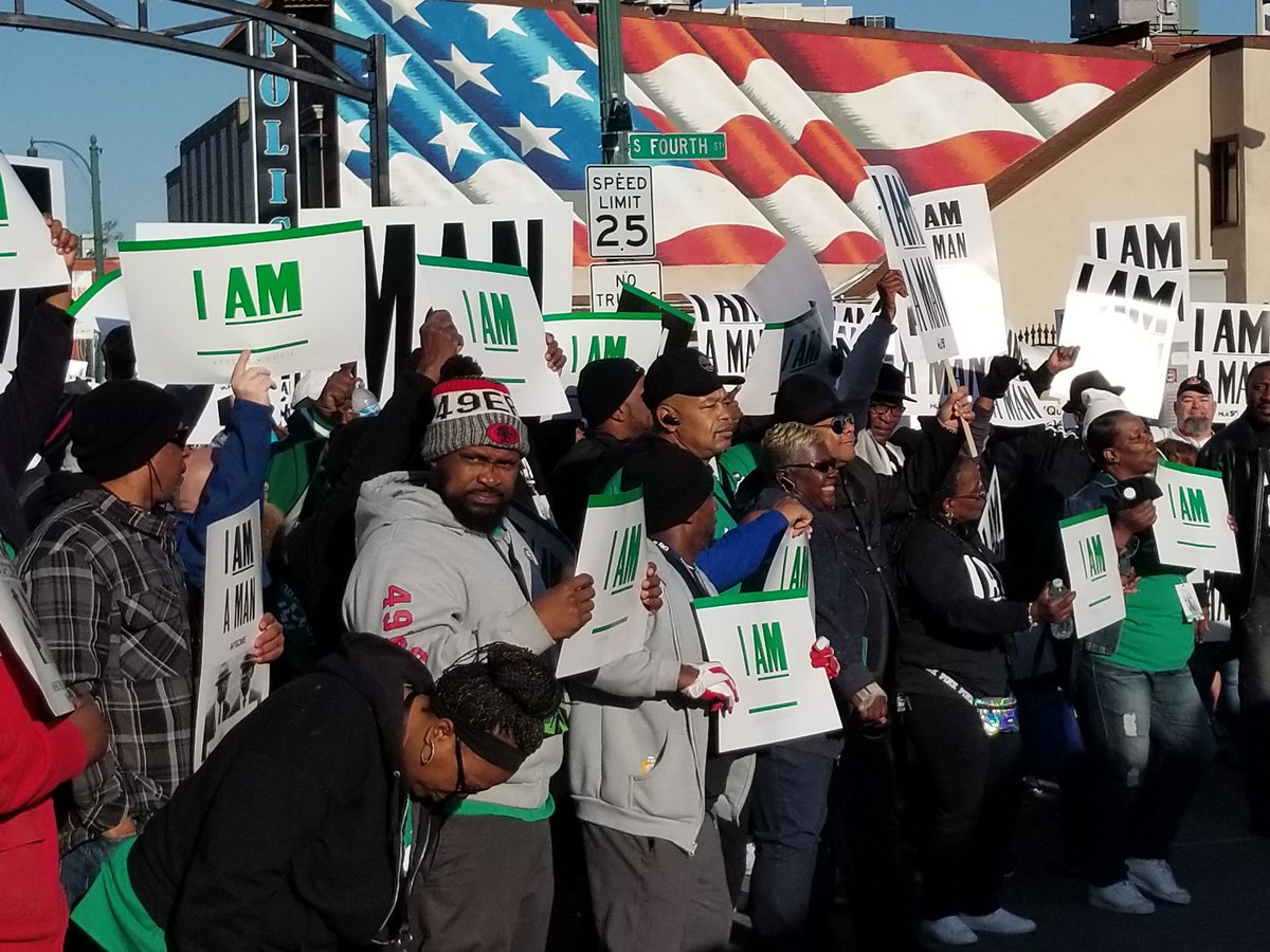 RealLarryDodson's tweet photo. #MLK50 #68IAm #68IAmAManMovie I had to get involved in this historic occasion. Special thanks to the Withers family for having me. https://t.co/oymCLA43v6